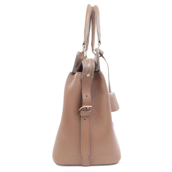 CELINE Beige Leather Tote Bag - Picture 3 of 11